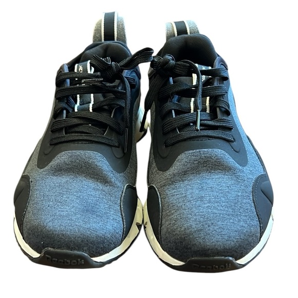 Reebok Zig Dynamica Black Athletic Sneaker Shoe  Running Training Comfort 8.5 - Picture 4 of 15